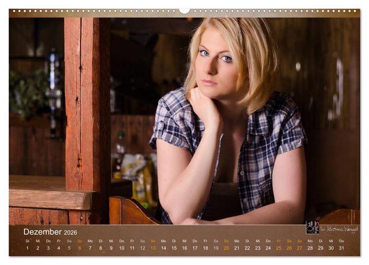 Produktbild: Western Girls (hochwertiger Premium Wandkalender 2026 DIN A2 quer), Kunstdruck in Hochglanz