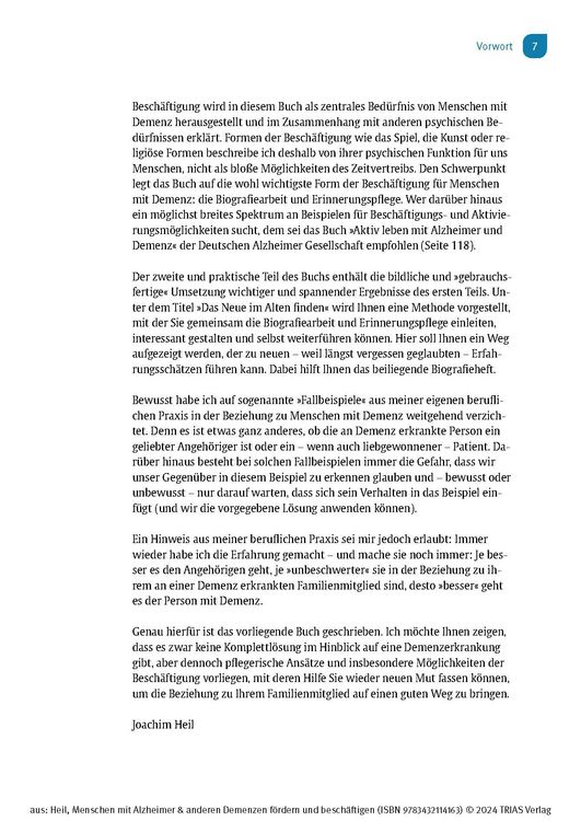 Produktbild: Menschen mit Alzheimer & anderen Demenzen f&ouml;rdern und besch&auml;ftigen