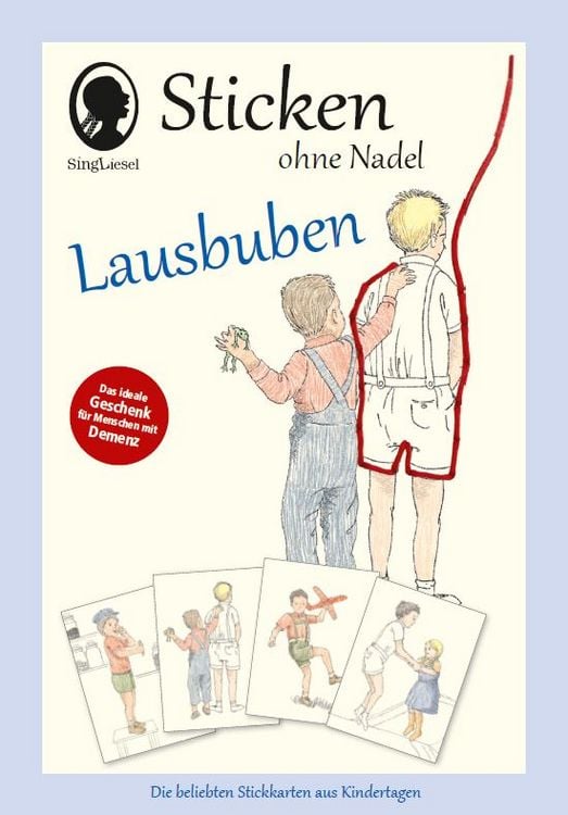 Produktbild: Sticken ohne Nadel "Lausbuben"