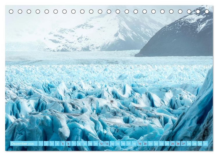Produktbild: Patagonien - Naturwunder am Ende der Welt (Tischkalender 2026 DIN A5 quer), CALVENDO Monatskalender