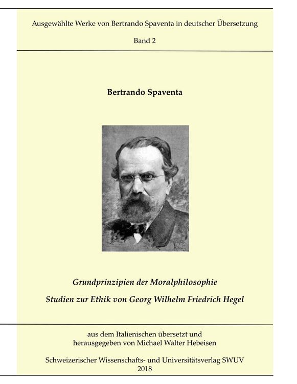 Produktbild: Grundprinzipien der Moralphilosophie - Studien zur Ethik von Georg Wilhelm Friedrich Hegel