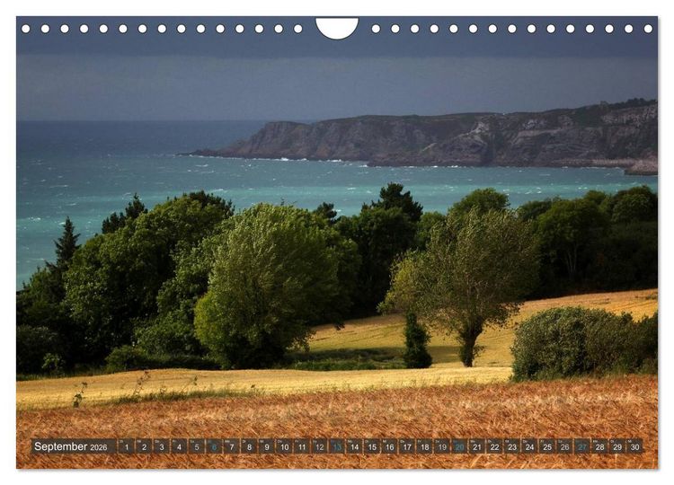 Produktbild: Farben der Bretagne (Wandkalender 2026 DIN A4 quer), CALVENDO Monatskalender