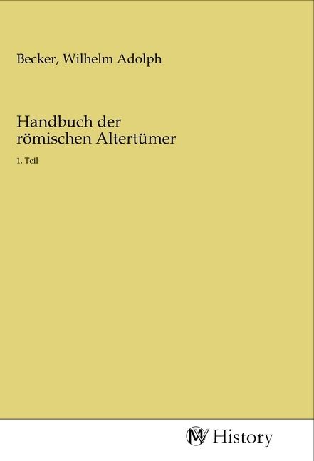 Produktbild: Handbuch der r&ouml;mischen Altert&uuml;mer