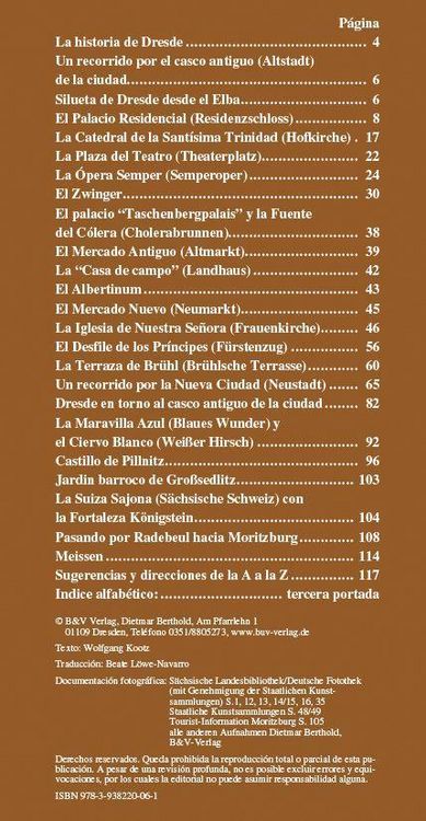 Produktbild: Stadtf&uuml;hrer Dresden - die S&auml;chsische Residenz - spanische Ausgabe