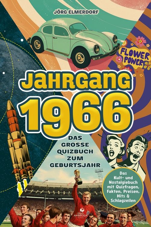 Produktbild: Jahrgang 1966 &ndash; Das gro&szlig;e Quizbuch zum Geburtsjahr