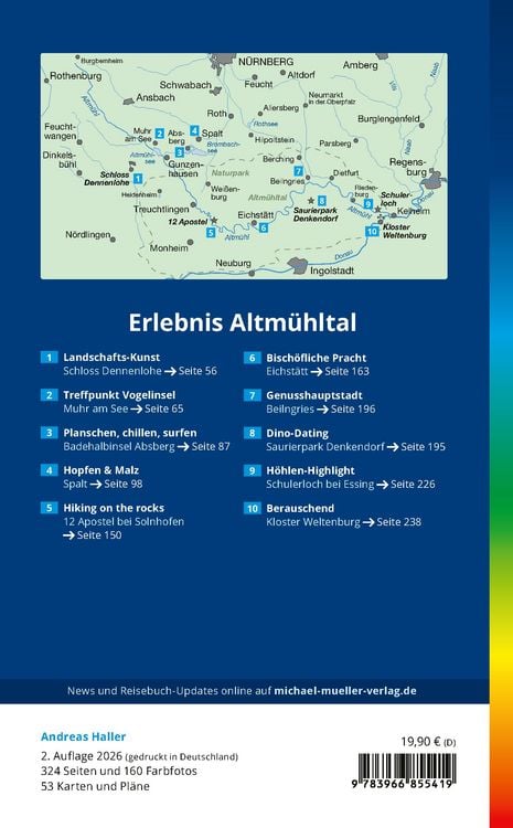 Produktbild: MICHAEL M&Uuml;LLER Reisef&uuml;hrer Altm&uuml;hltal