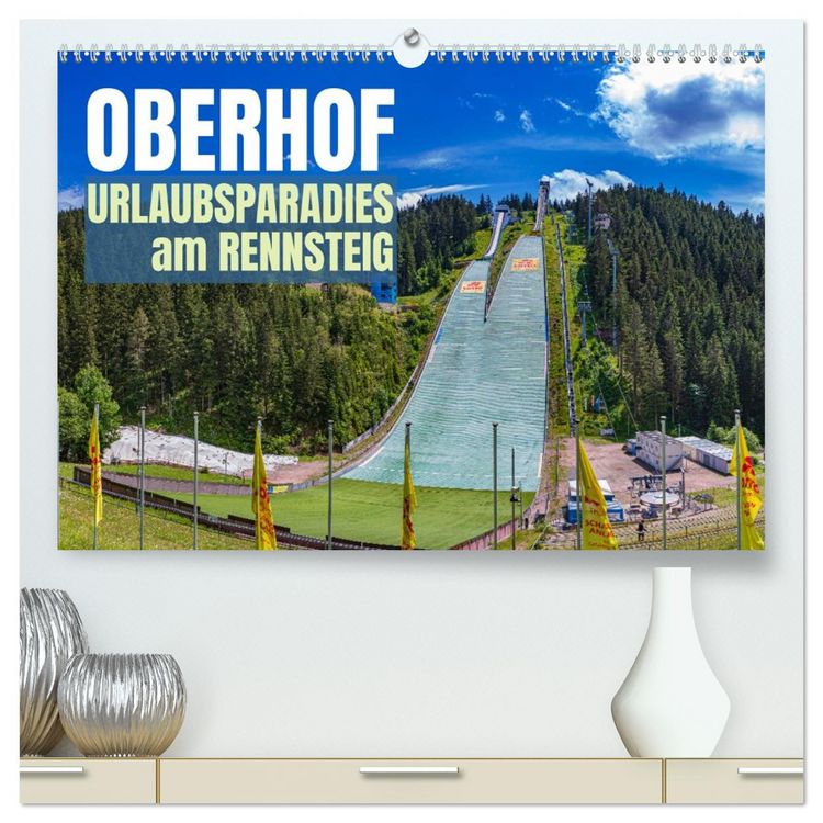 Produktbild: Oberhof - Urlaubsparadies am Rennsteig (hochwertiger Premium Wandkalender 2026 DIN A2 quer), Kunstdruck in Hochglanz