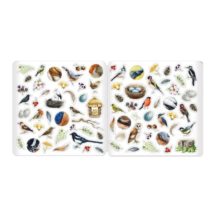 Produktbild: TR&Ouml;TSCH - Stickermalbuch Unsere Vogelwelt Malbuch mit Stickern| Ab 5 Jahren