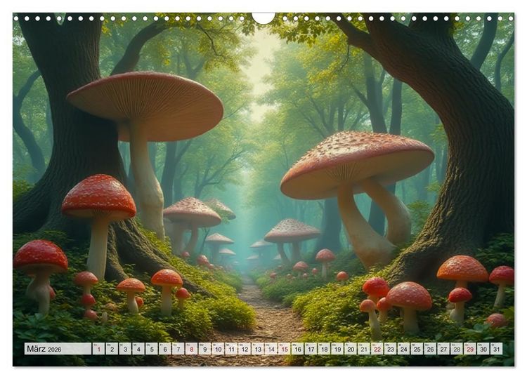 Produktbild: Fabelhafte Orte &ndash; Landschaften aus M&auml;rchen und Sagen (Wandkalender 2026 DIN A3 quer), CALVENDO Monatskalender