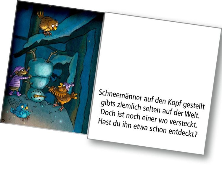 Produktbild: Wand-Adventskalender &ndash; Tierischer Chor im Winterwald
