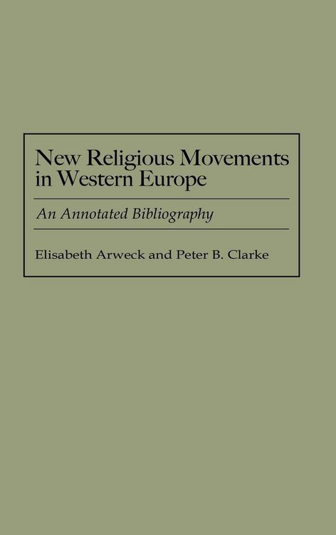 Produktbild: New Religious Movements in Western Europe