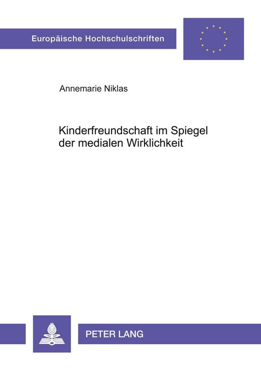 Produktbild: Kinderfreundschaft im Spiegel der medialen Wirklichkeit