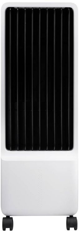 Produktbild: Sygonix Luftk&uuml;hler 50 W (L x B x H) 272 x 270 x 942 mm Wei&szlig; mit Fernbedienung, Oszillierend, Timer, LED-Display