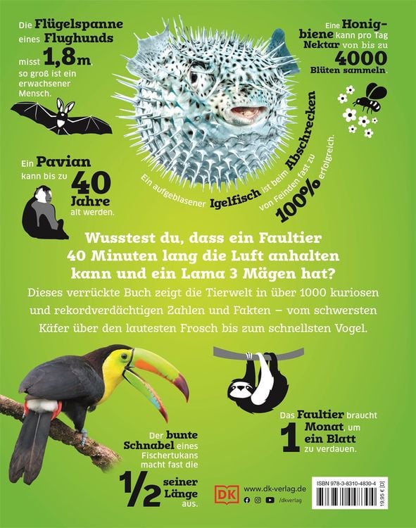 Produktbild: Unsere Welt in Zahlen. Tiere