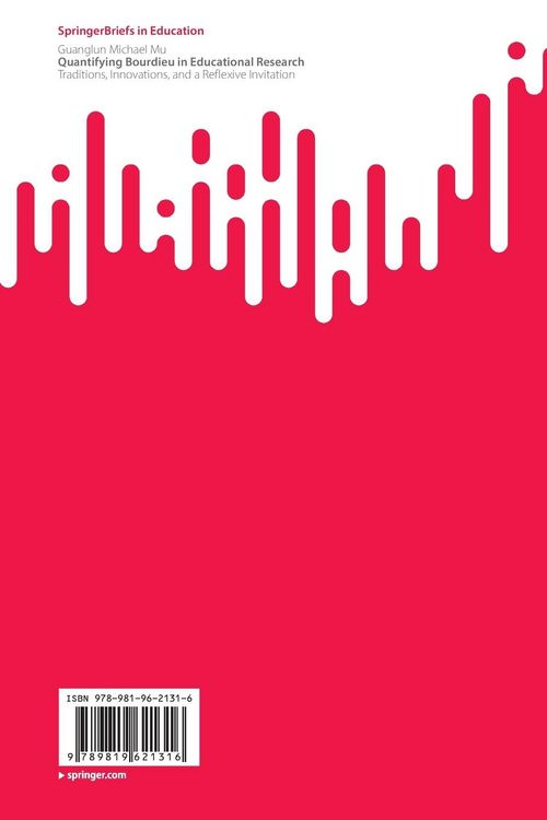 Produktbild: Quantifying Bourdieu in Educational Research