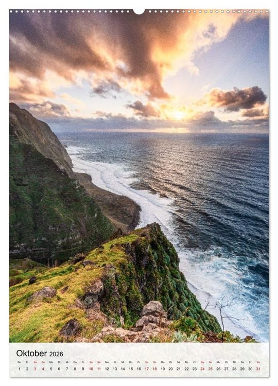 Produktbild: Madeira - Das Juwel im Atlantik (hochwertiger Premium Wandkalender 2026 DIN A2 hoch), Kunstdruck in Hochglanz