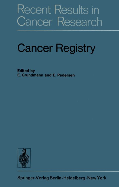 Produktbild: Cancer Registry