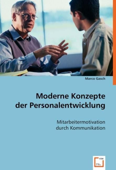 Produktbild: Gasch, M: Moderne Konzepte der Personalentwicklung