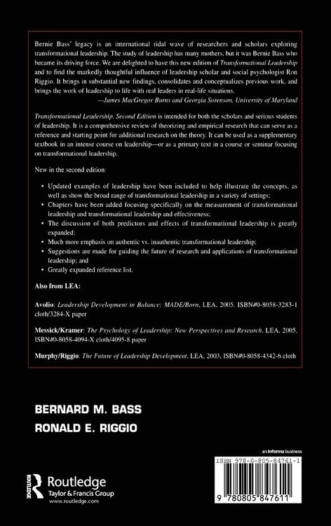 Produktbild: Transformational Leadership