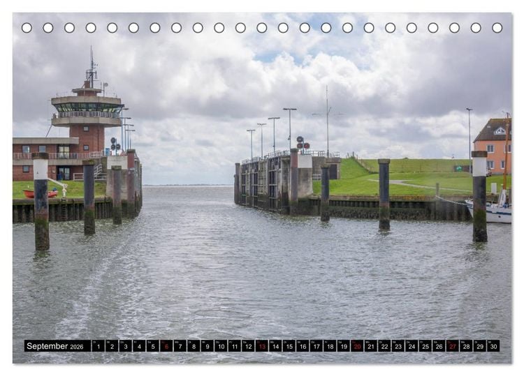 Produktbild: B&uuml;sumer Impressionen (Tischkalender 2026 DIN A5 quer), CALVENDO Monatskalender