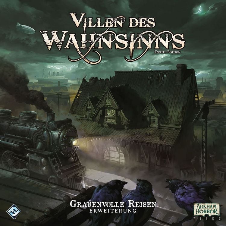 Produktbild: Fantasy Flight Games - Villen des Wahnsinns 2. Edition - Grauenvolle Reisen