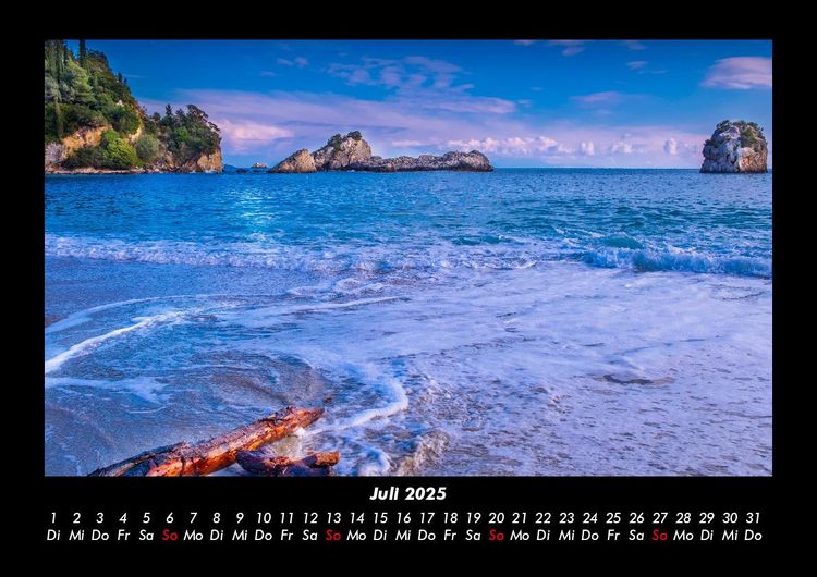 Produktbild: Trauminseln 2025 Fotokalender DIN A3