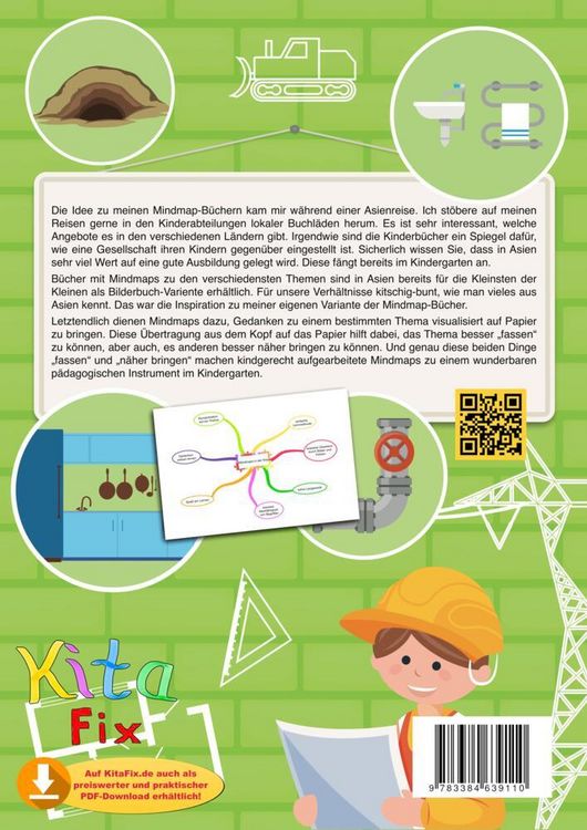 Produktbild: KitaFix-Mindmap Ich erkl&auml;re dir mein Zuhause (Fertig ausgearbeitete Gedankenlandkarten f&uuml;r die Vorschularbeit in Kindergarten und Kita)