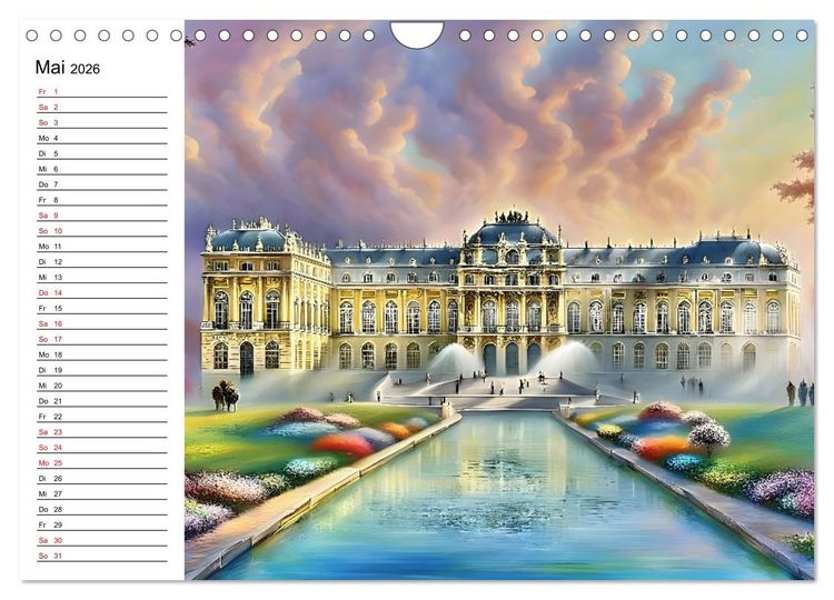 Produktbild: Verwunschene St&auml;dte in Traumwelten (Wandkalender 2026 DIN A4 quer), CALVENDO Monatskalender