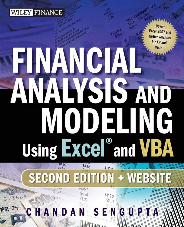 Produktbild: Financial Analysis and Modeling Using Excel and VBA