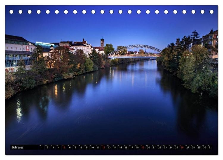 Produktbild: Bamberg - das fr&auml;nkische Rom (Tischkalender 2026 DIN A5 quer), CALVENDO Monatskalender