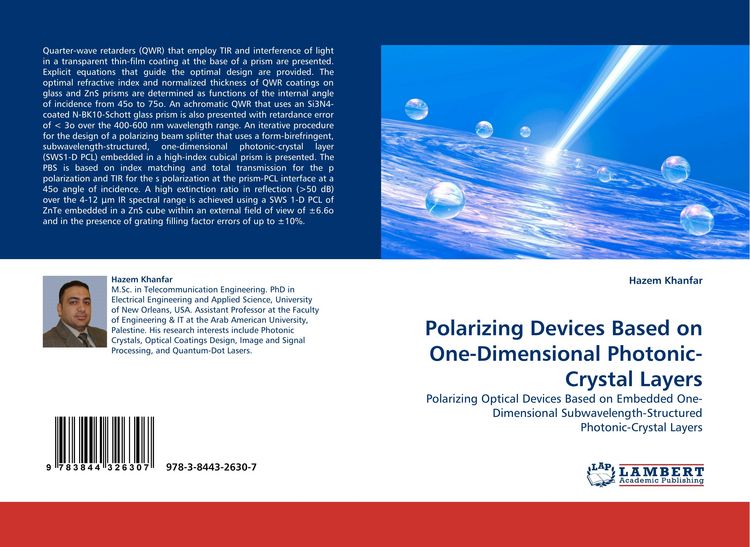 Produktbild: Polarizing Devices Based on One-Dimensional Photonic-Crystal Layers