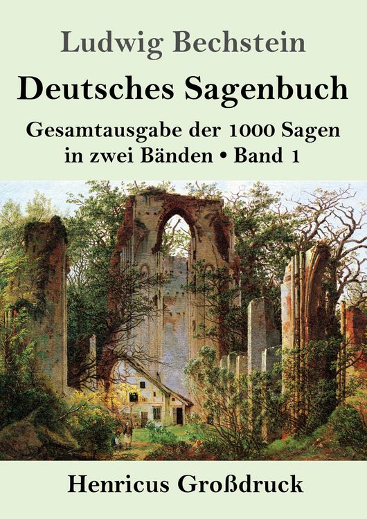 Produktbild: Deutsches Sagenbuch (Gro&szlig;druck)