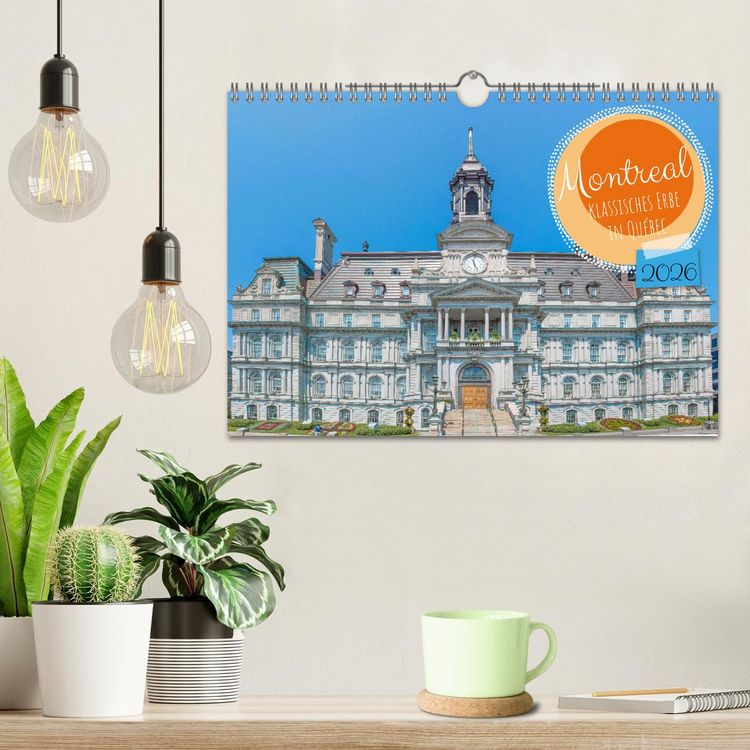 Produktbild: Montreal - klassisches Erbe in Qu&eacute;bec (Wandkalender 2026 DIN A4 quer), CALVENDO Monatskalender
