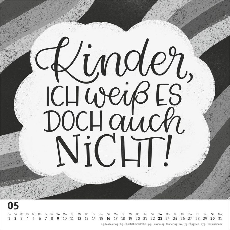 Produktbild: Funny Quotes im Quadrat 2027