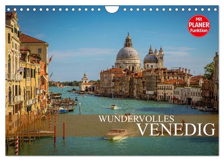 Produktbild: Wundervolles Venedig (Wandkalender 2026 DIN A4 quer), CALVENDO Monatskalender