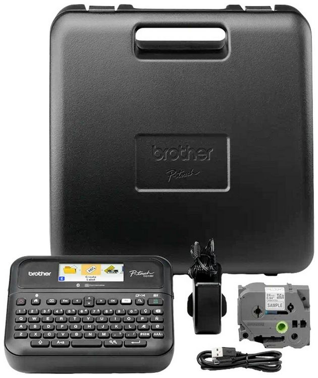 Produktbild: BROTHER P-touch D610VP, Eingabetastatur QWERTZ