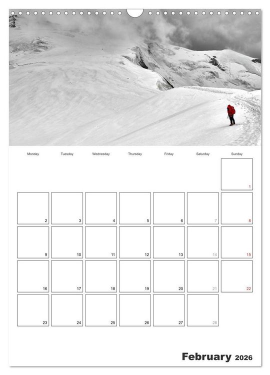 Produktbild: EXPLORING ALPS (Wall Calendar 2026 DIN A3 portrait), CALVENDO 12 Month Wall Calendar