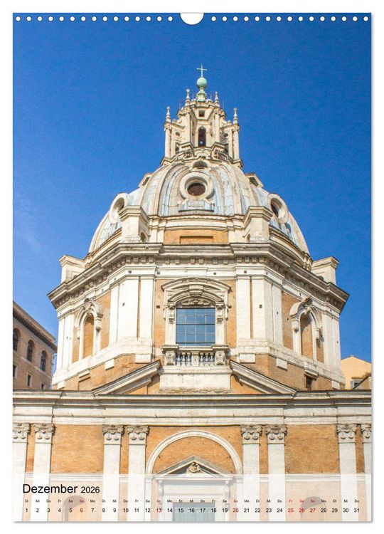 Produktbild: Kirchen in Rom (Wandkalender 2026 DIN A3 hoch), CALVENDO Monatskalender