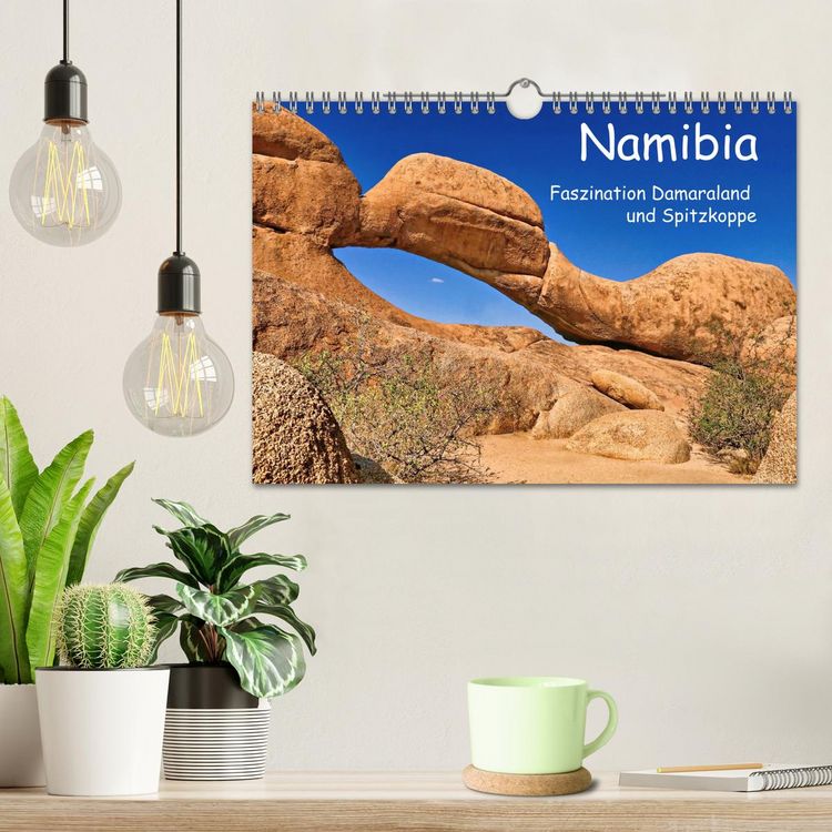 Produktbild: Namibia &ndash; Faszination Damaraland und Spitzkoppe (Wandkalender 2026 DIN A4 quer), CALVENDO Monatskalender