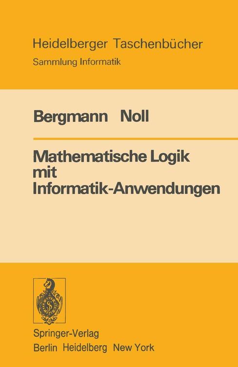 Produktbild: Mathematische Logik mit Informatik-Anwendungen