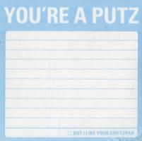 Produktbild: Sticky Notes: You''re a Putz