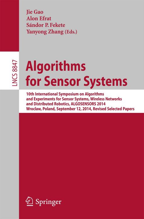Produktbild: Algorithms for Sensor Systems