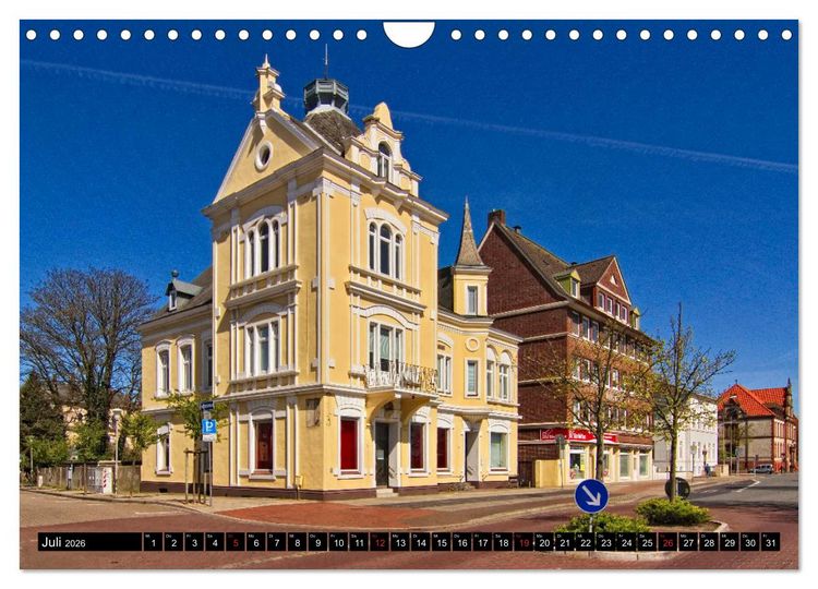 Produktbild: Stadtansichten Cuxhaven (Wandkalender 2026 DIN A4 quer), CALVENDO Monatskalender