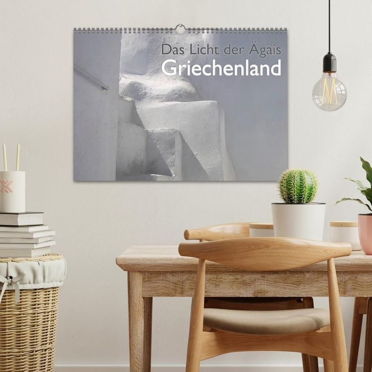 Produktbild: Griechenland - Das Licht der &Auml;g&auml;is (Wandkalender 2026 DIN A3 quer), CALVENDO Monatskalender