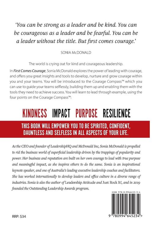 Produktbild: First Comes Courage