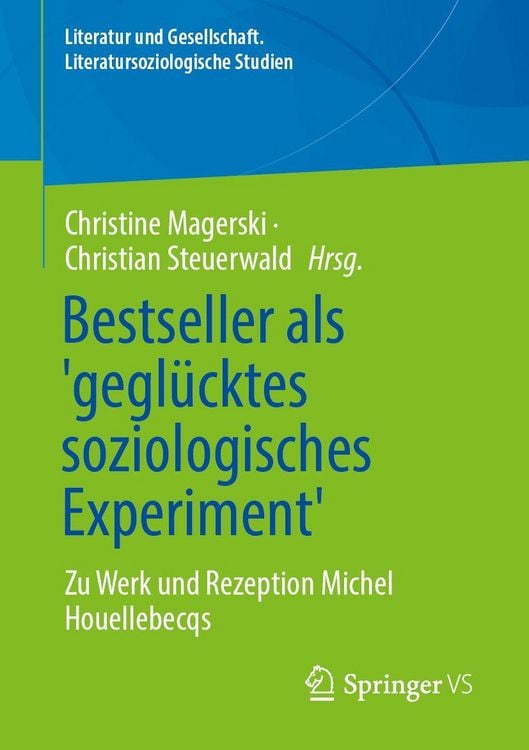 Produktbild: Bestseller als 'gegl&uuml;cktes soziologisches Experiment'