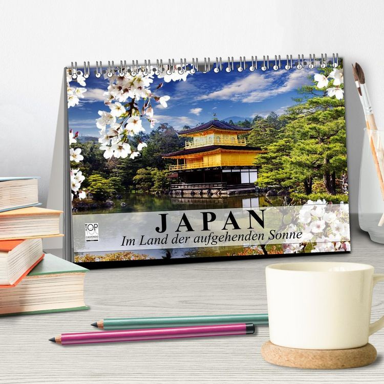 Produktbild: Japan. Im Land der aufgehenden Sonne (Tischkalender 2026 DIN A5 quer), CALVENDO Monatskalender