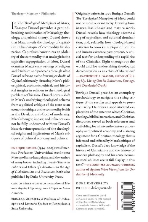 Produktbild: The Theological Metaphors of Marx