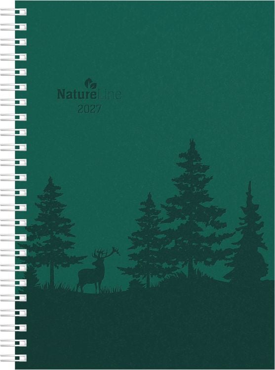 Produktbild: Wochenplaner Forest Ringbuch 2027