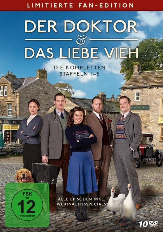 Bild vom Artikel Der Doktor und das liebe Vieh - Die kompletten Staffeln 1-5 LTD. - Die limitierte Fan-Edition inkl. Magnet-Sticker [10 DVDs] vom Autor Samuel West